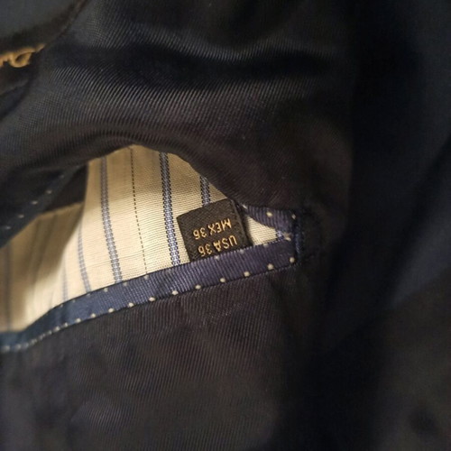 Massimo Dutti suit used, blue, wool, size 36/38