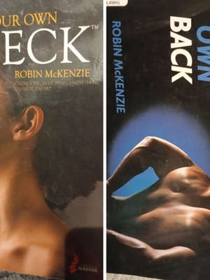 Βιβλία McKenzie Treat Your Own Back και Treat Your Own Neck σαν καινούργια, αγγλικά