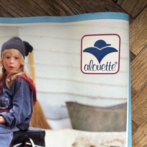 Αφίσα Alouette vintage μεταχειρισμένη, δεκαετίας ‘90