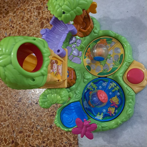 Fisher-Price Amazing Animals Rollin' Around Jungle Playground used toy