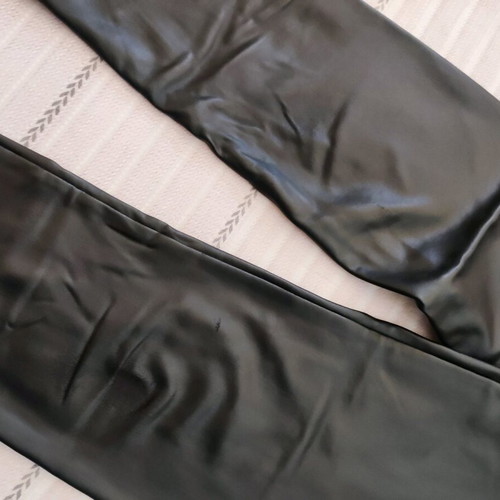 Leather pants 10 years like new with faded knees style