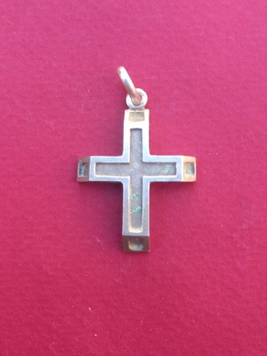 Silver cross 925 like new 2×3 cm