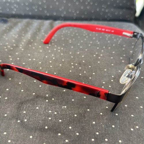 Ralph Lauren Prescription Glasses used, red, photochromic lenses