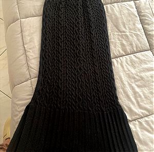 Nadia Rapti s skirt πλέκτη κ άνοιγμα στο κάτω μέρος φανταστική σιλουέτα εφαρμογή σαν καινουρια