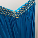 Strapless top turquoise like new