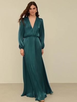 Nash emerald dress one size unsaturated