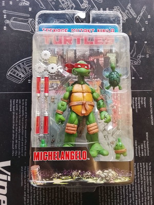 Φιγούρα Michelangelo NECA Tmnt Teenage Mutant Ninja Turtles 2008 καινούργια