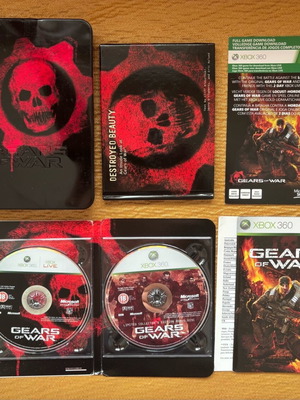 Gears of War Limited Collector’s Edition Xbox 360 употребявана английска