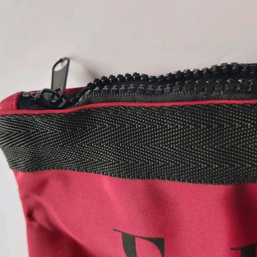 Elle toiletry bag unused, red