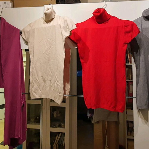 Short-sleeve sweaters and vest like new, size S-M, viscose blend