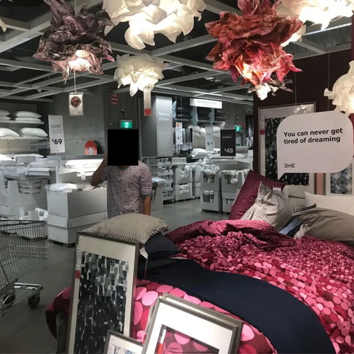 Smorboll IKEA duvet cover set like new with 2 pillowcases