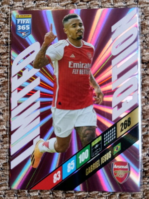 FIFA 365 2024 Limited карта Gabriel Jesus нова