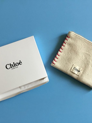 Chloé L'eau De Parfum Lumineuse small cosmetic bag new