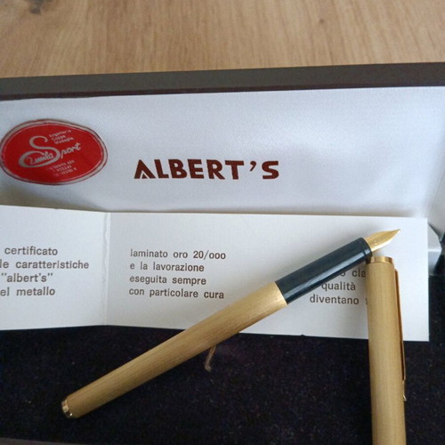 Gianfranco Ferre and Albert's luxury pens new, set of 2