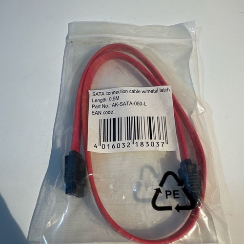 SATA cables new, pack of 10, 0.5cm size
