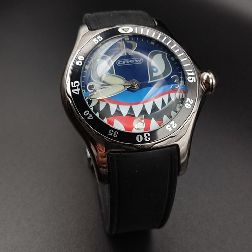 Crew watch used, fully functional with new battery