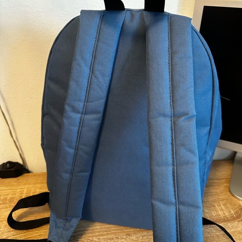 School backpack new, blue, unused