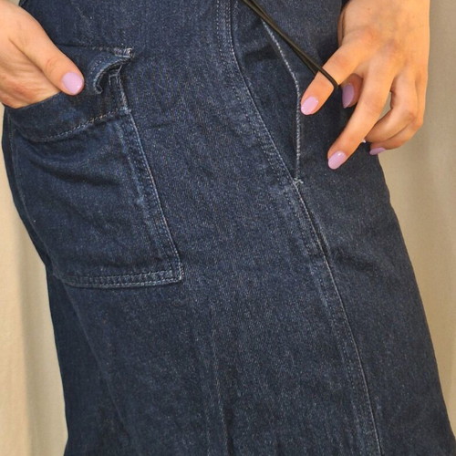 Stradivarius wide blue jeans size M like new