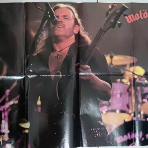 Blind Guardian / Motorhead double-sided poster used from Metal Hammer