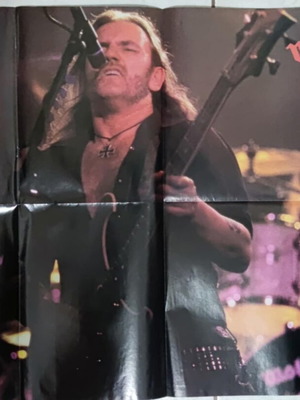 Blind Guardian / Motorhead double-sided poster used from Metal Hammer