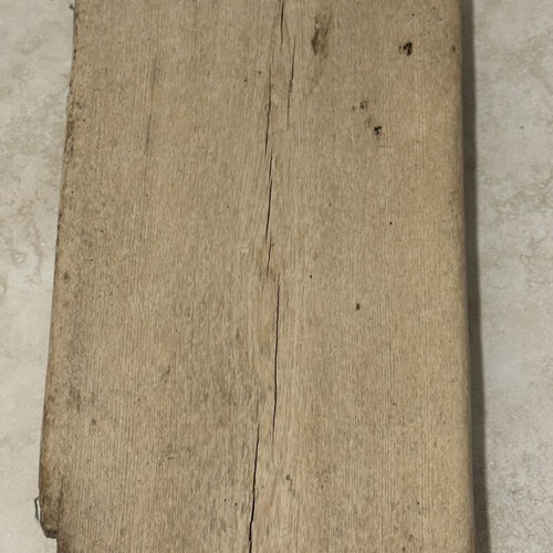 Very old wooden mallet 92x15cm