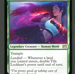 MTG Final Fantasy Tifa Lockhart Magic The Gathering card