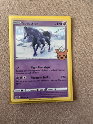 Spectrier 081/196 Trick or Trade κάρτα Pokémon καινούργια