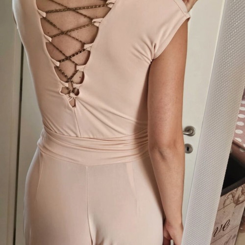 My Story Paris pink jumpsuit, one size