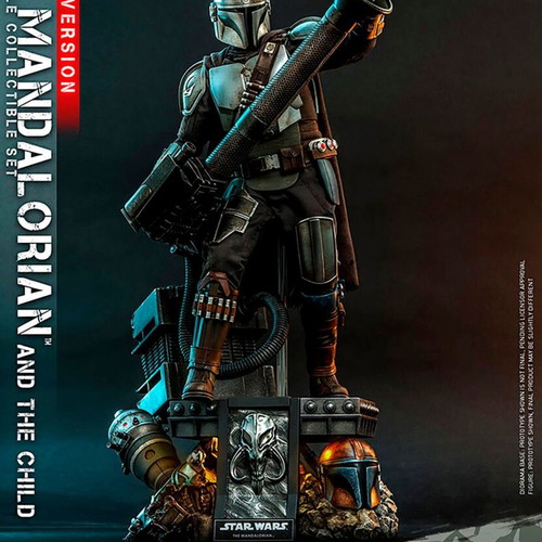 Hot Toys QS017 Mandalorian and the Child 1/4 Scale Deluxe Version