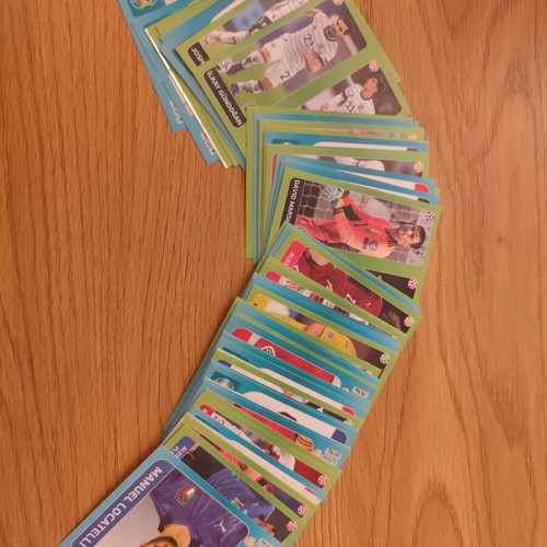 Panini Euro 2020 stickers like new, 65 single cards