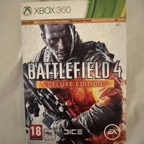 Battlefield 4 Deluxe Edition Xbox 360 like new