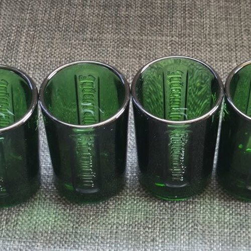 Jägermeister Shot Glass Set with Original Serving Tray