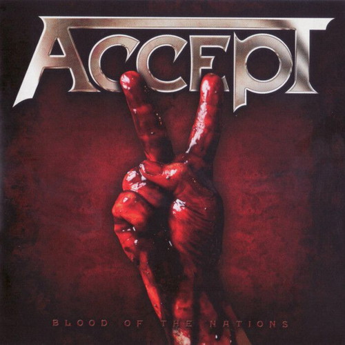 Accept Blood Of The Nations CD, heavy metal album
