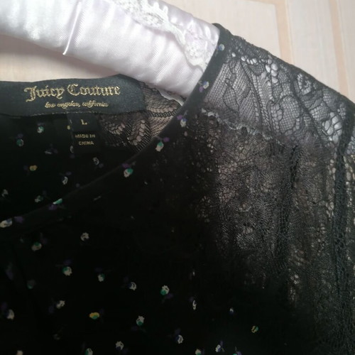 Silk Juicy couture tunic blouse shirt