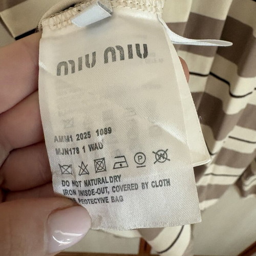 Miu Miu Polo shirt new, unisex, size XL