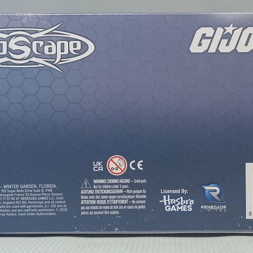 Hasbro Renegade Studios Heroscape GI Joe Greenshirts and Battle Copter Expansion new