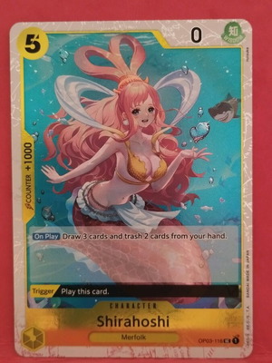 Shirahoshi [Jolly Roger PRB01] OP03-116 One Piece Pillars of Strength καινούργιο