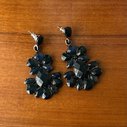 Long earrings new, blue