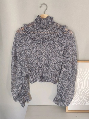 See Through Turtleneck Shirt H&M New Size M