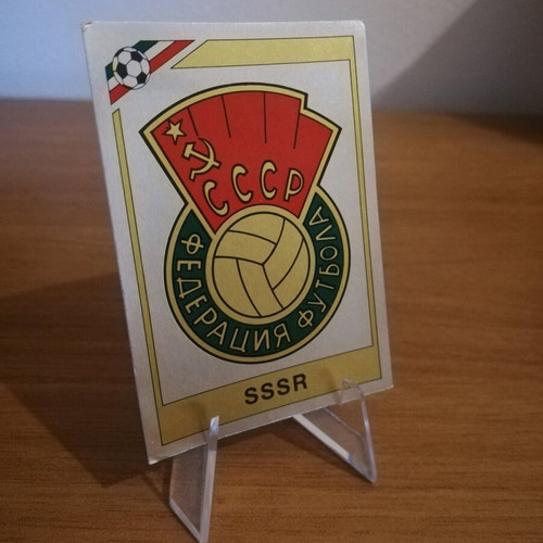 Panini Mexico 86 No. 182 USSR sticker used