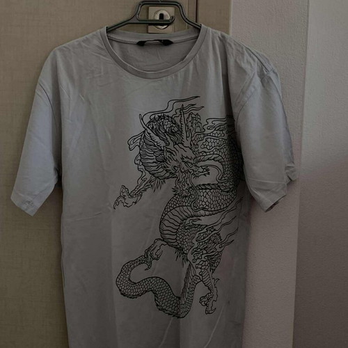 LCW Casual men's T-shirt size Small with black dragon like new