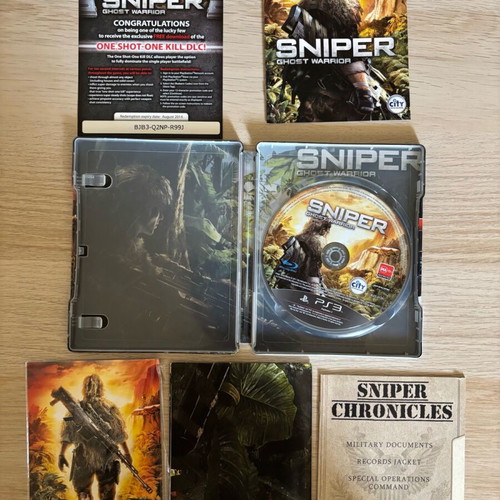 Sniper Ghost Warrior Bulletproof Steelbook Edition PlayStation 3 used