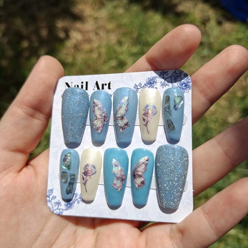 Press On Nails new with application tools