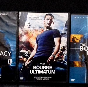 The Bourne trilogy - Identity - Supremacy - Ultimatum