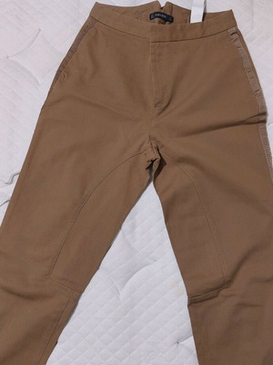 Zara pants new, size S 36, camel color