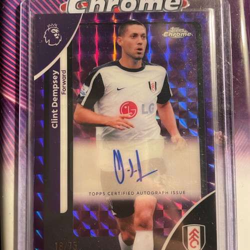 Topps Chrome Clint Dempsey Auto /75 Legend Καινούργιο