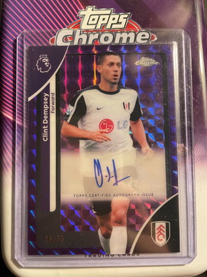 Topps Chrome Clint Dempsey Auto /75 Legend Καινούργιο
