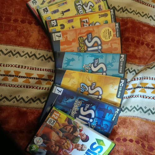 Sims computer games new, pack of 8