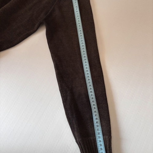 Guess wool women's zip-up jacket Large like new brown