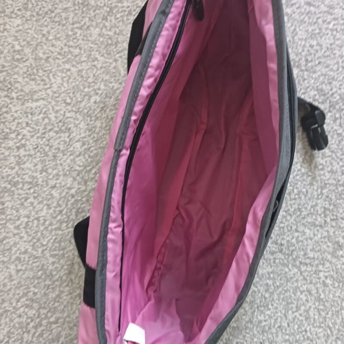 Polo messenger bag like new, gray and pink crossbody